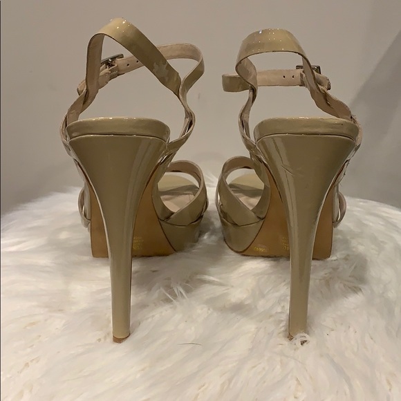 EUC Vince Camuto Jessamae Nude Platform Size 10 - Picture 5 of 8